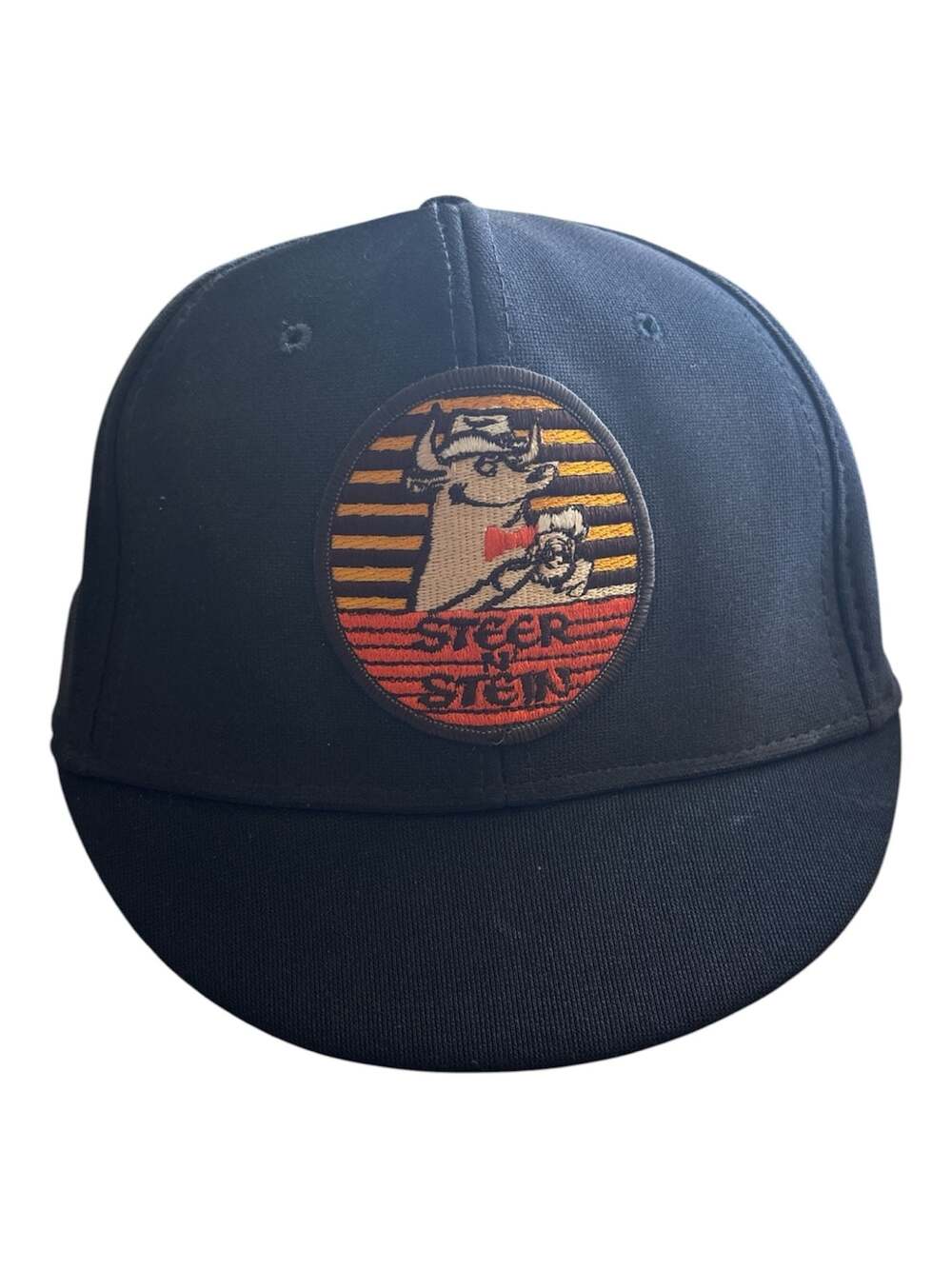 Vintage Designer Award Headwear Steer N Stein Embroidered Snapback Hat
